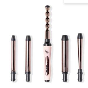L'ange Le Cinq Curling Wand Set In Blush